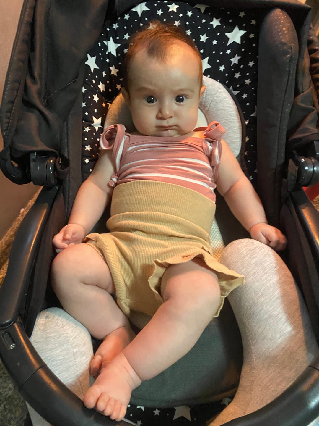 Customer photo review of Shorts Panties Babado Canelado | Liso Cinnamon