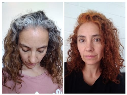 Reseña con foto de un cliente sobre Henna Jamila Hair (Cobrizo 👩🏼‍🦰)