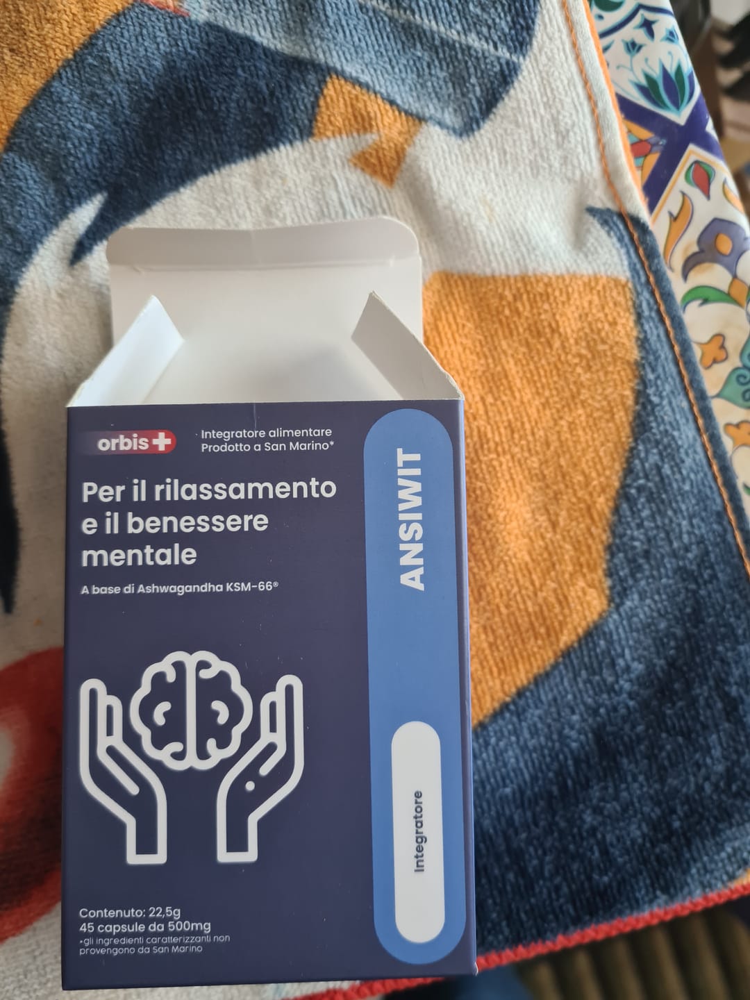 Kundrecension med bilder av ANSIWIT – Ashwagandha KSM66®, magnolia, jujube (45 kapslar)