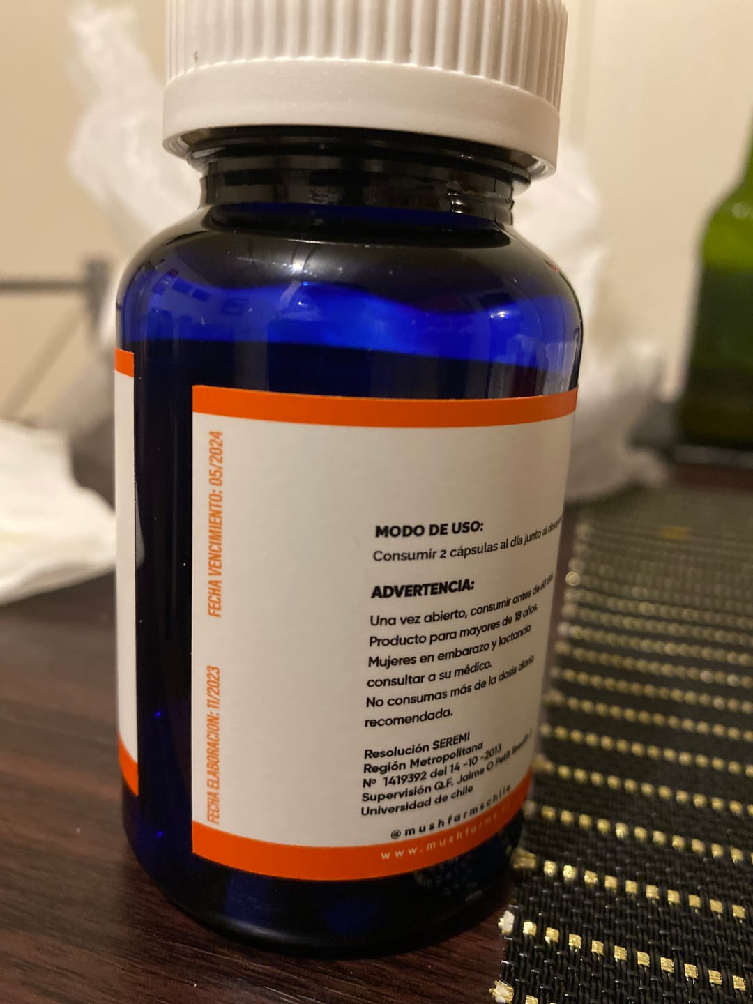Customer photo review of Capsulas Performance