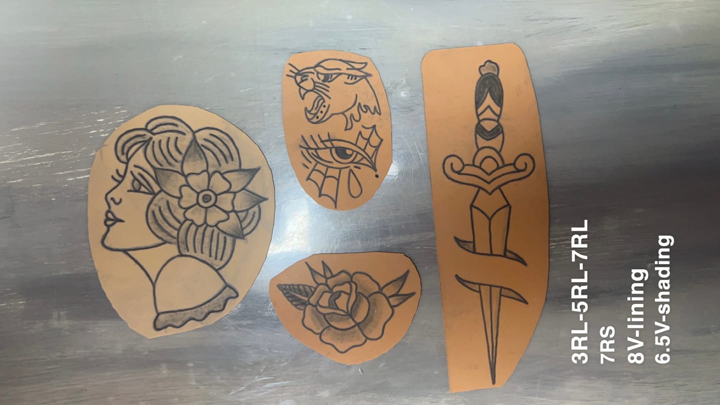 Customer photo review of Fine Line Tattoo Course