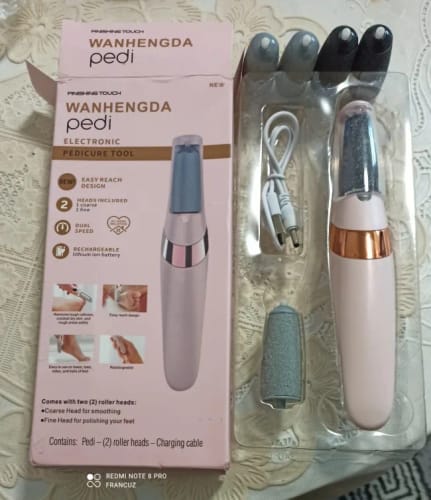 Customer photo review of PediPerfection™ - Save money by taking care of feet yourself