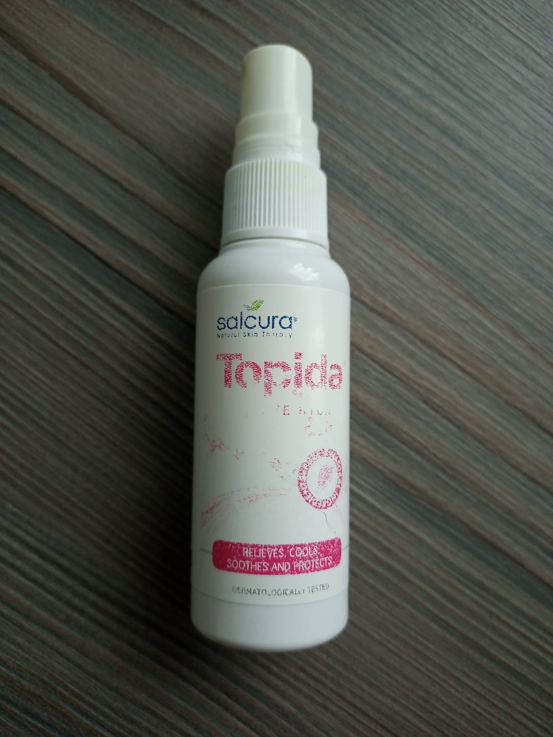 Customer photo review of Topida Intimate Hygiene Spray