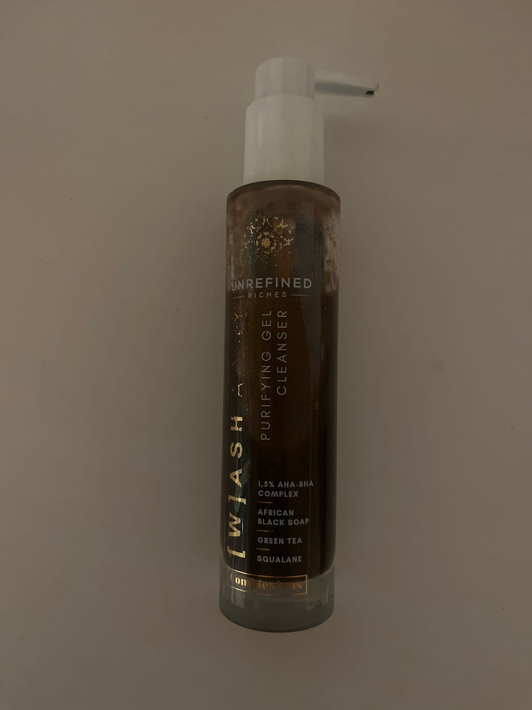 Customer photo review of [W]ASH AWAY - Purifying Gel Cleanser