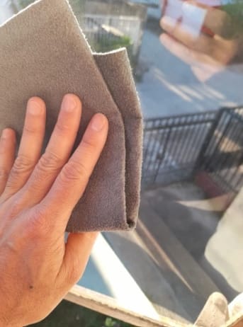 Customer photo review of CleanMagic - Reinigungstuch