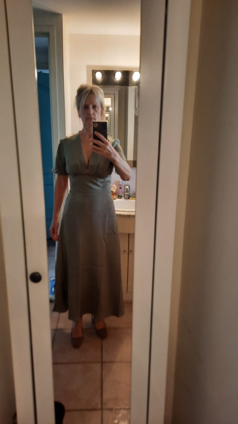 Customer photo review of Tiana Maxi Dress