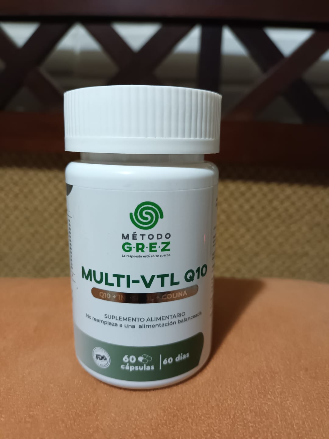 Customer photo review of MULTI-VITAL Q10 - Vitaminas + Q10 + Inositol + Colina - 30 cápsulas