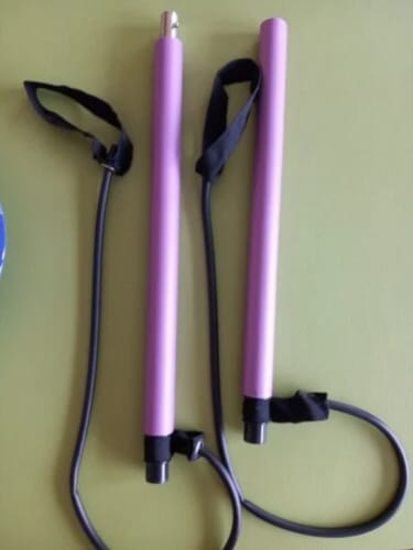 Customer photo review of FlexiCore Pilates Stick™ + GRATIS yoga mat