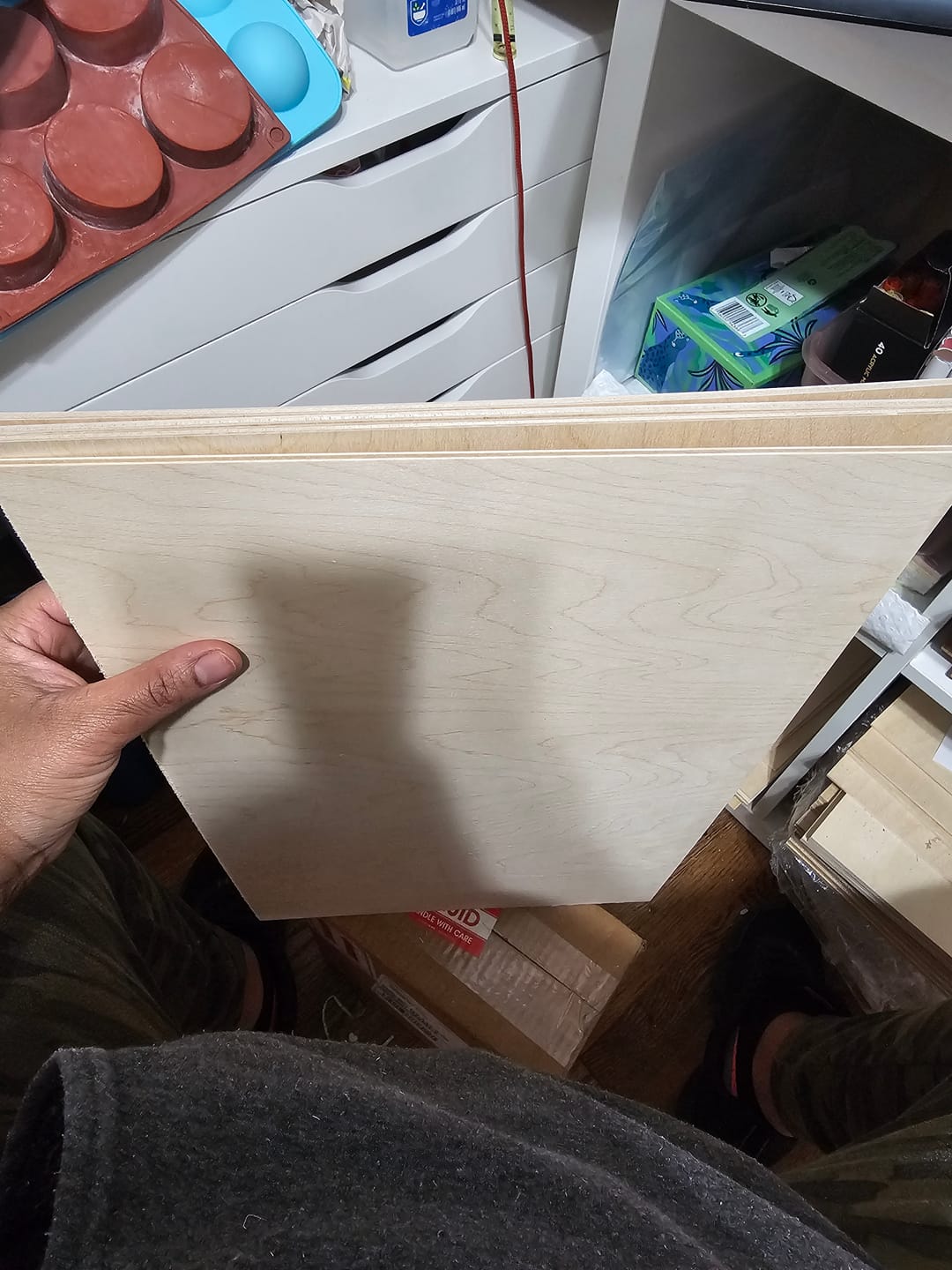 Customer photo review of Baltic Birch Sheets - Glowforge Ready - B/BB Premium Wood 1/8" or 1/4" (3mm or 5mm)