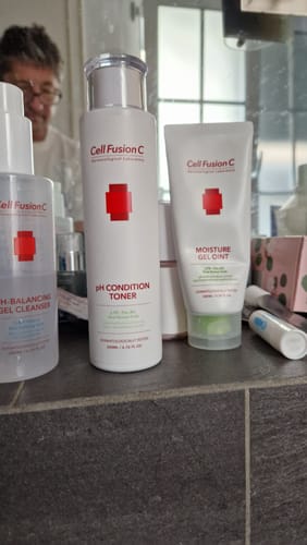 Customer photo review of [CellFusionC] TRE.AC pH Condition Toner - 200ml