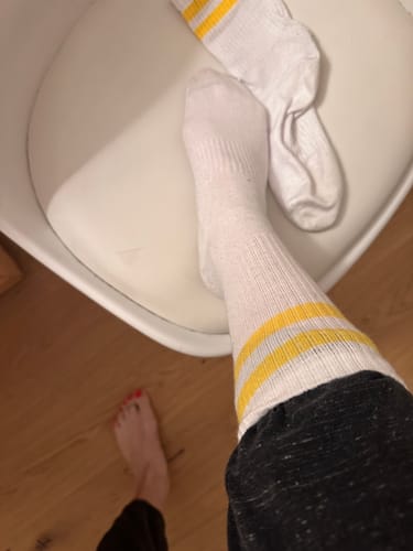 Customer photo review of Bambus Premium Tennis Socken - Crew