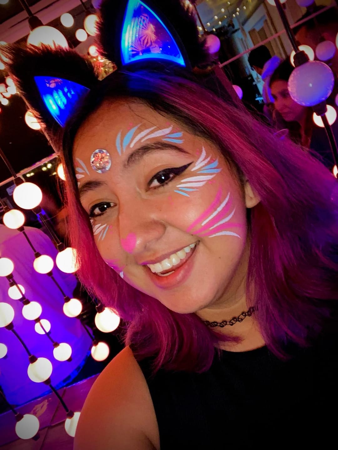 Customer photo review of LED Infinity Mirror Cat Ears