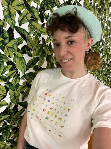 Customer photo review of Mini Climate Icons Unisex T-Shirt