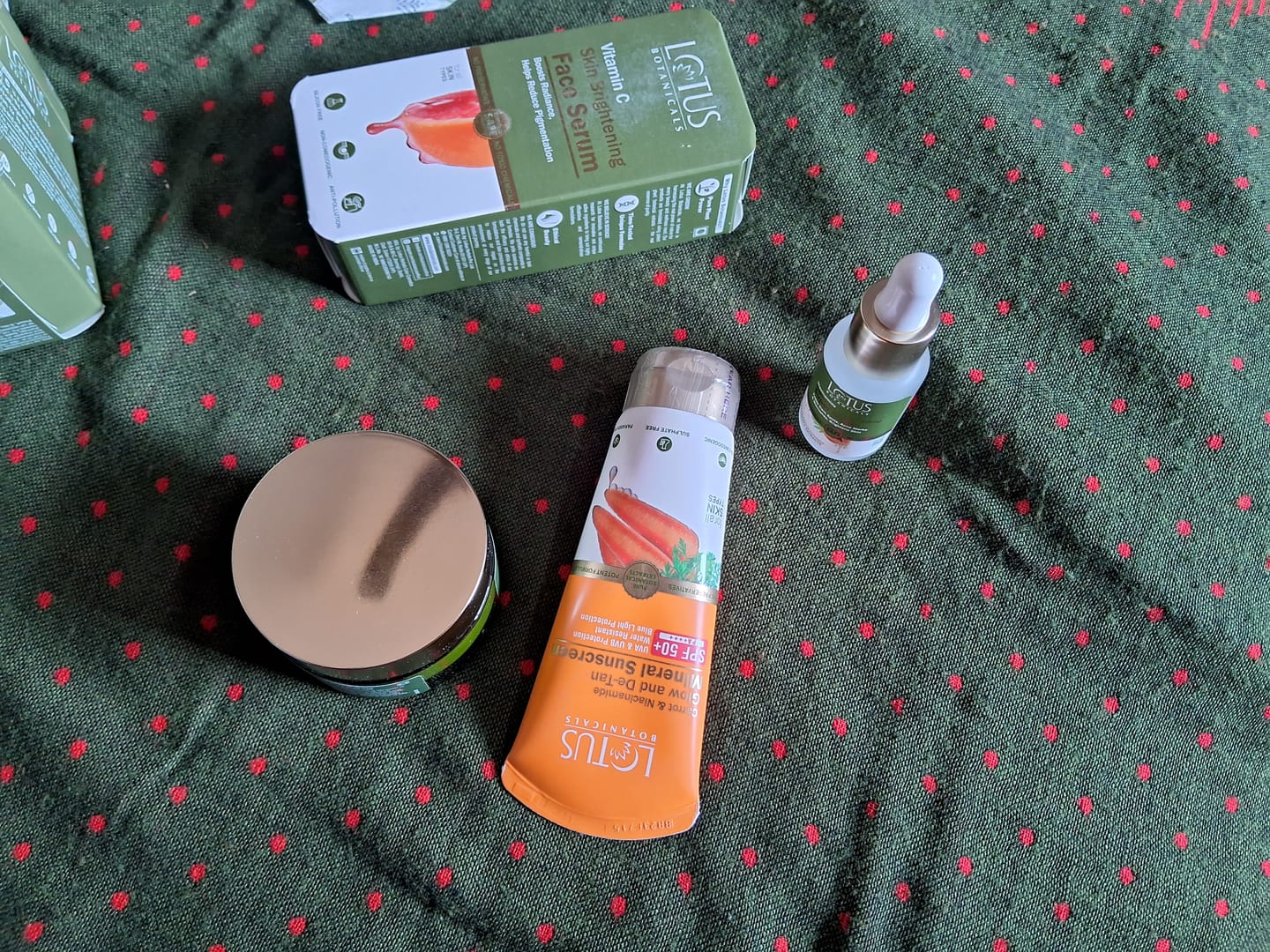 Customer photo review of Vitamin C Skin Brightening Day Crème