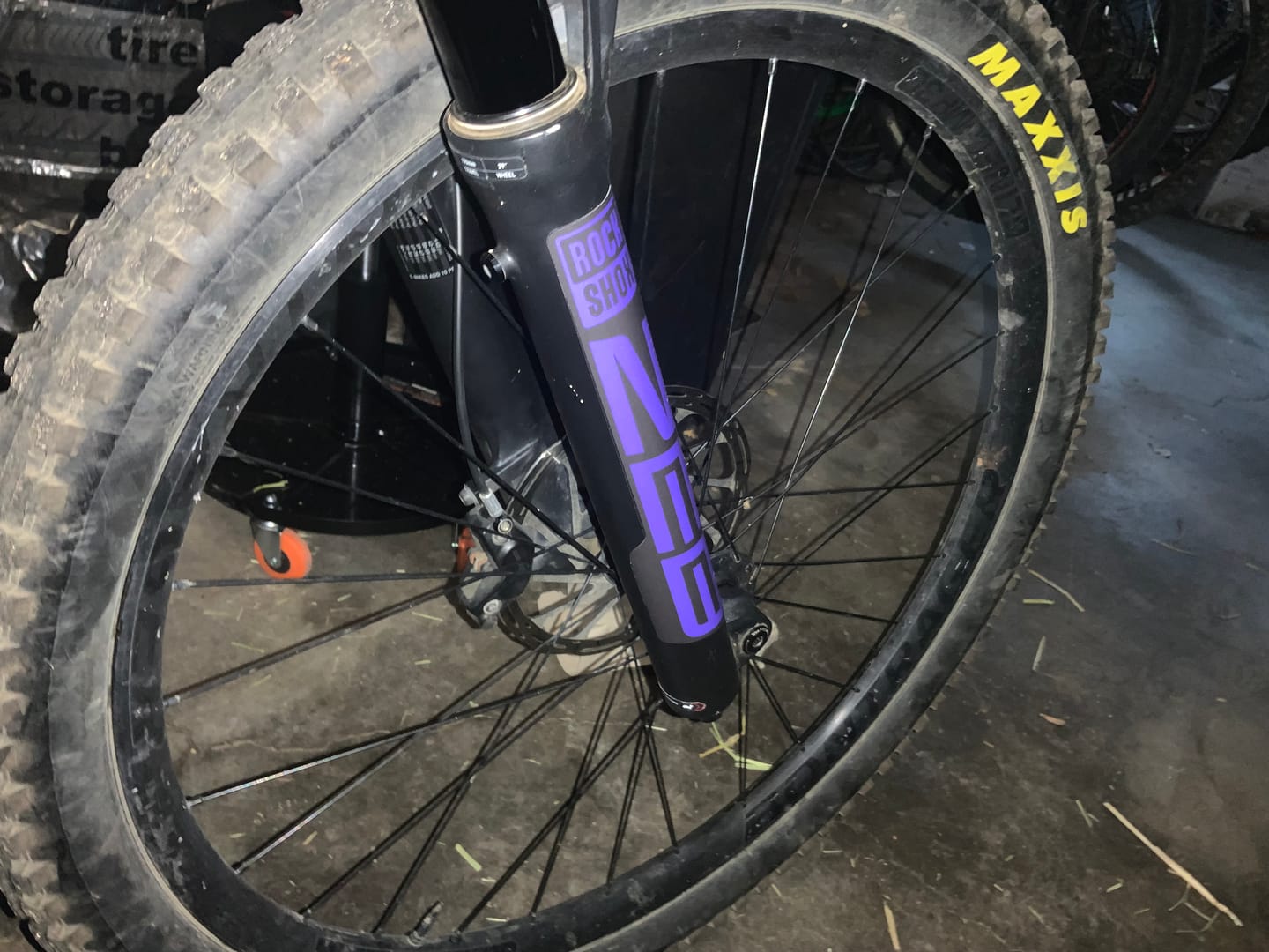 Customer photo review of Custom RockShox ZEB Decal