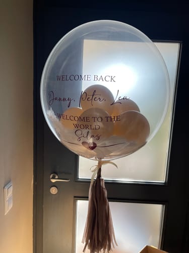 Kundenbewertung mit Foto zu BALLOONIZER - Ballon Konfigurator