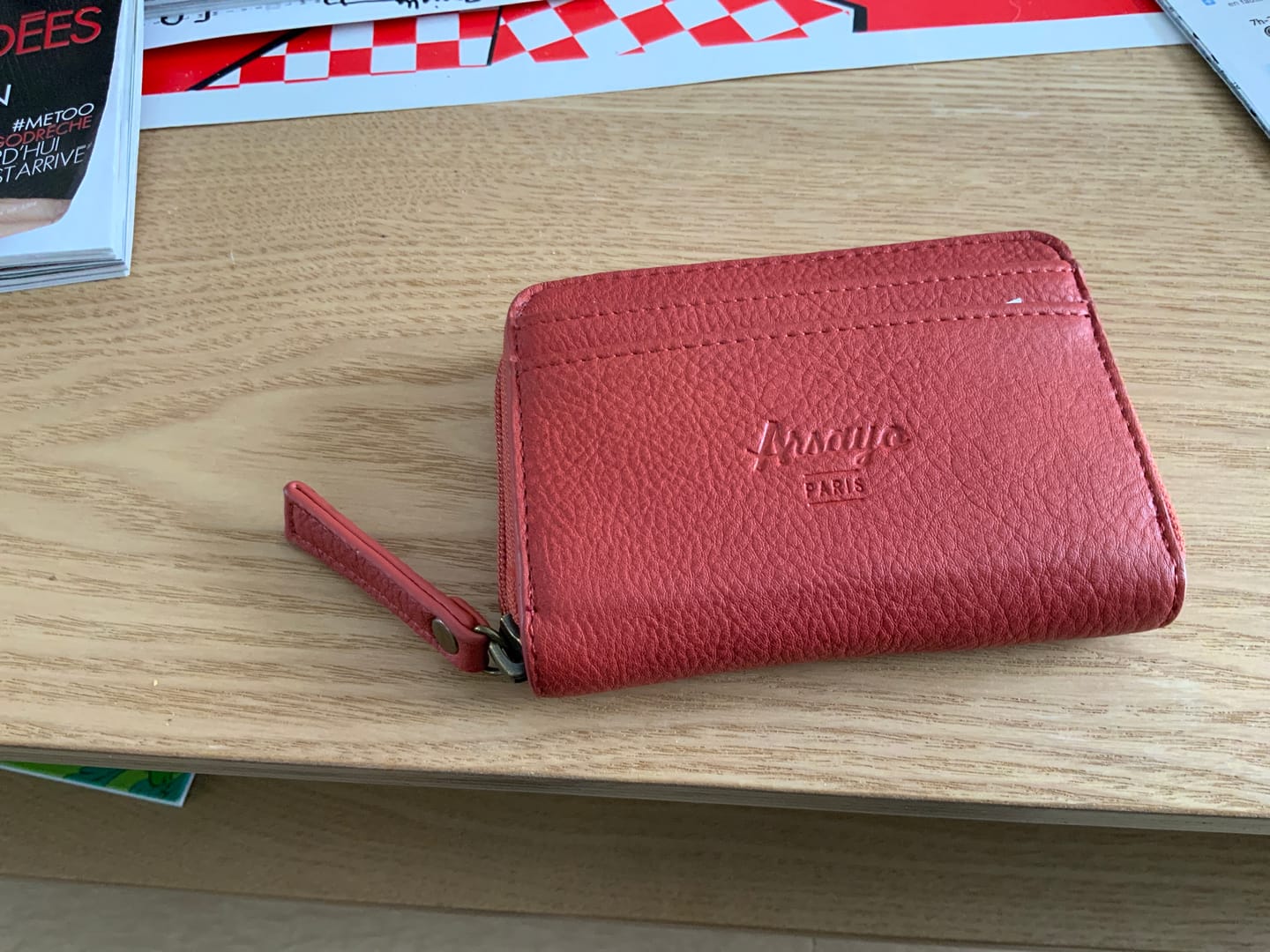 Customer photo review of Le portemonnaie Original. Végane et Résistant