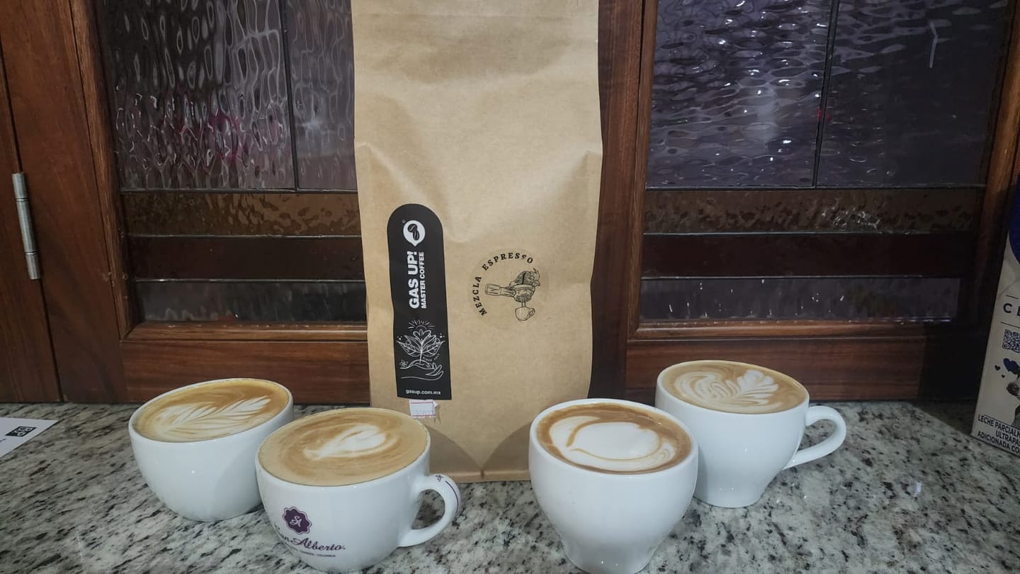 Customer photo review of Mezcla de Café Para Espresso
