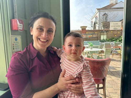 Customer photo review of The Day You Became My Mummy Heart