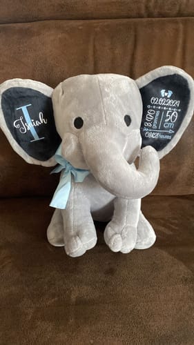Customer photo review of Bébé - Éléphant câlin