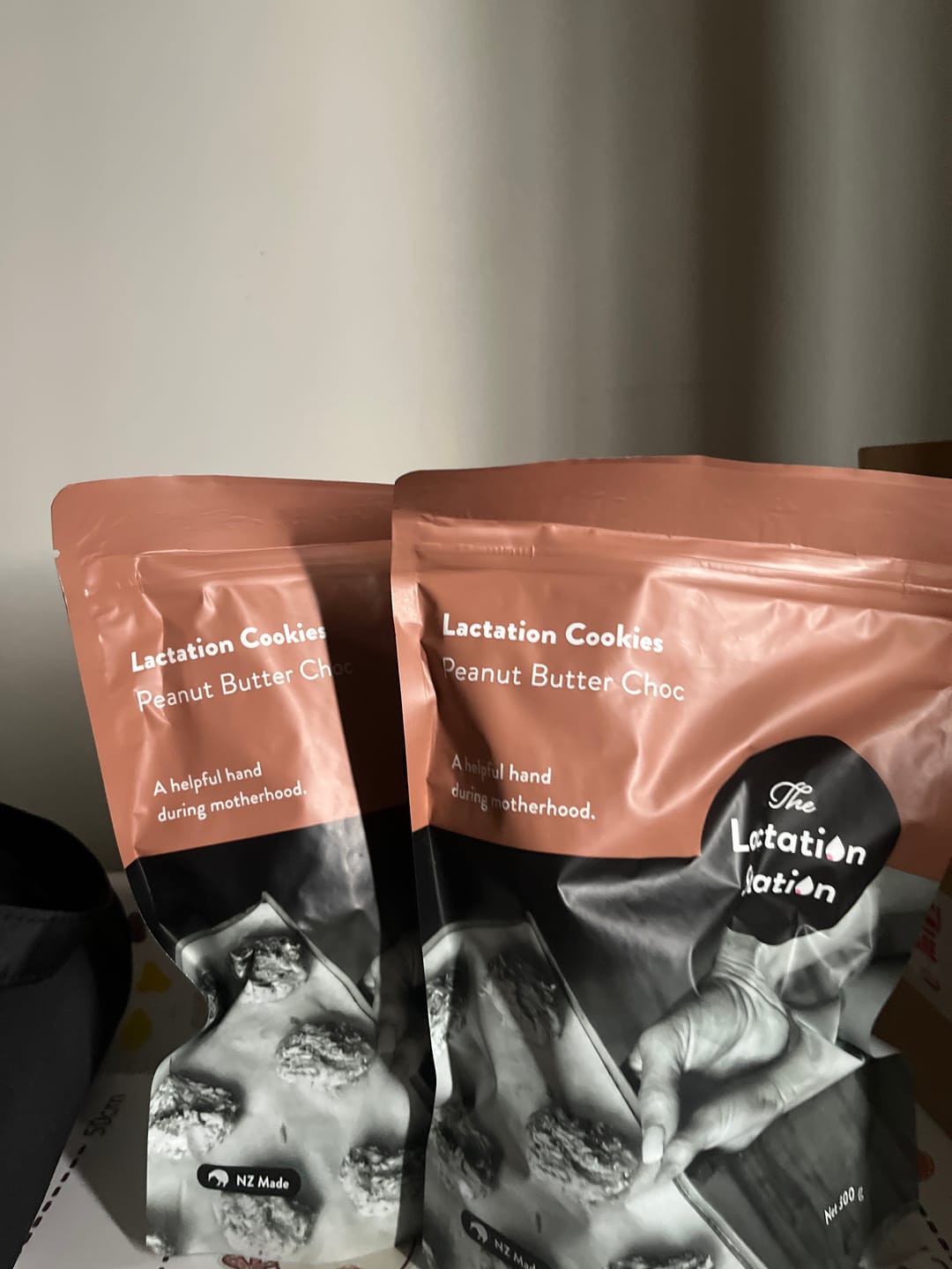 Customer photo review of Peanut Butter Choc Lactation Cookies