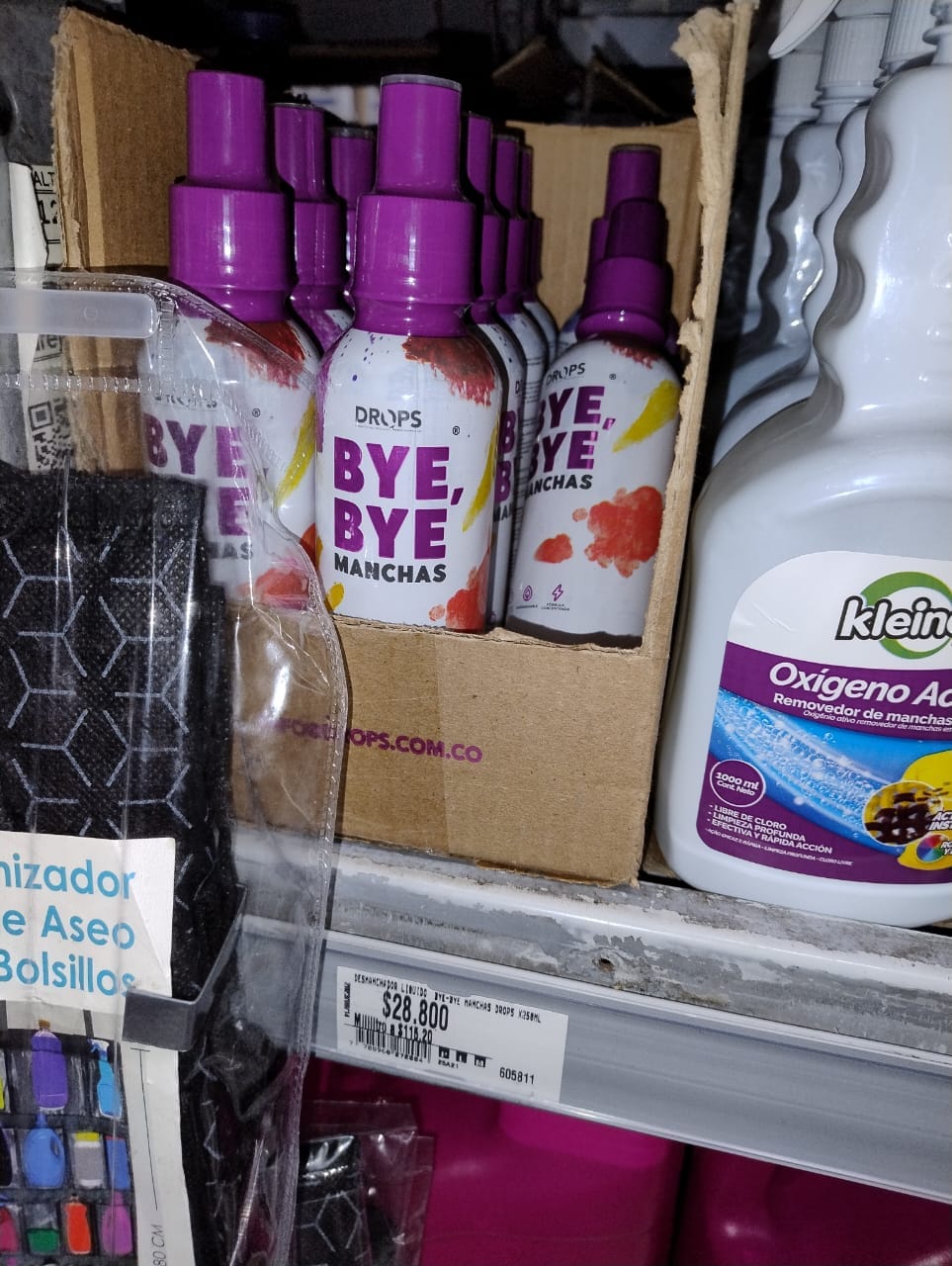 Customer photo review of BYE BYE Manchas Quitamanchas 250ml