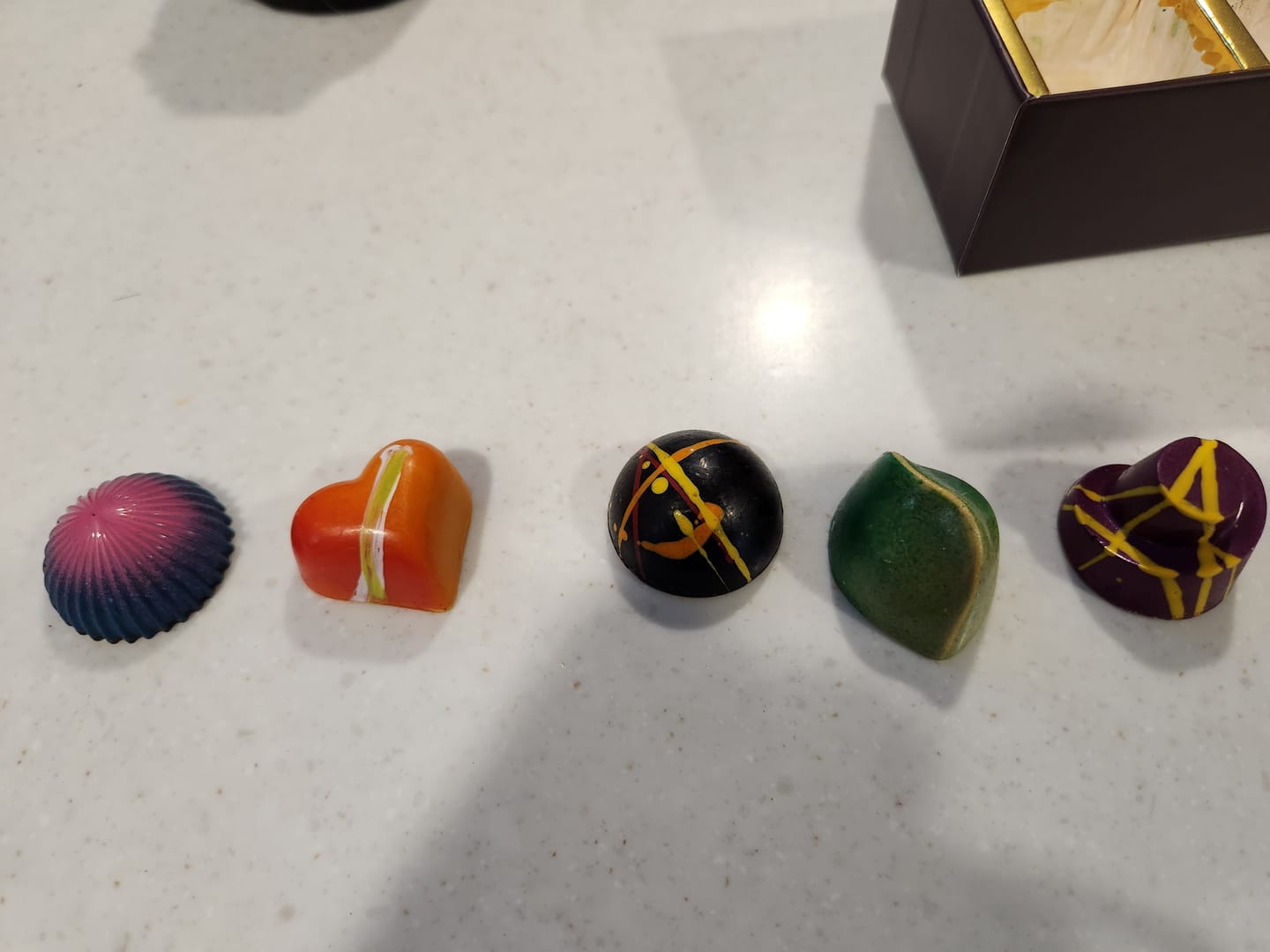 Customer photo review of Signature Chocolate Tasting Gift Set