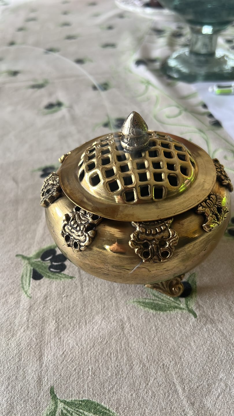 Customer photo review of Brûleur Encens Gold 8 Signes +🎁