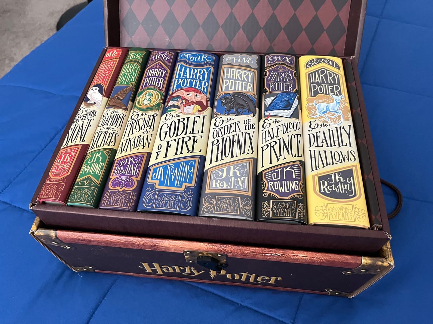 Customer photo review of Harry Potter Dust Jackets