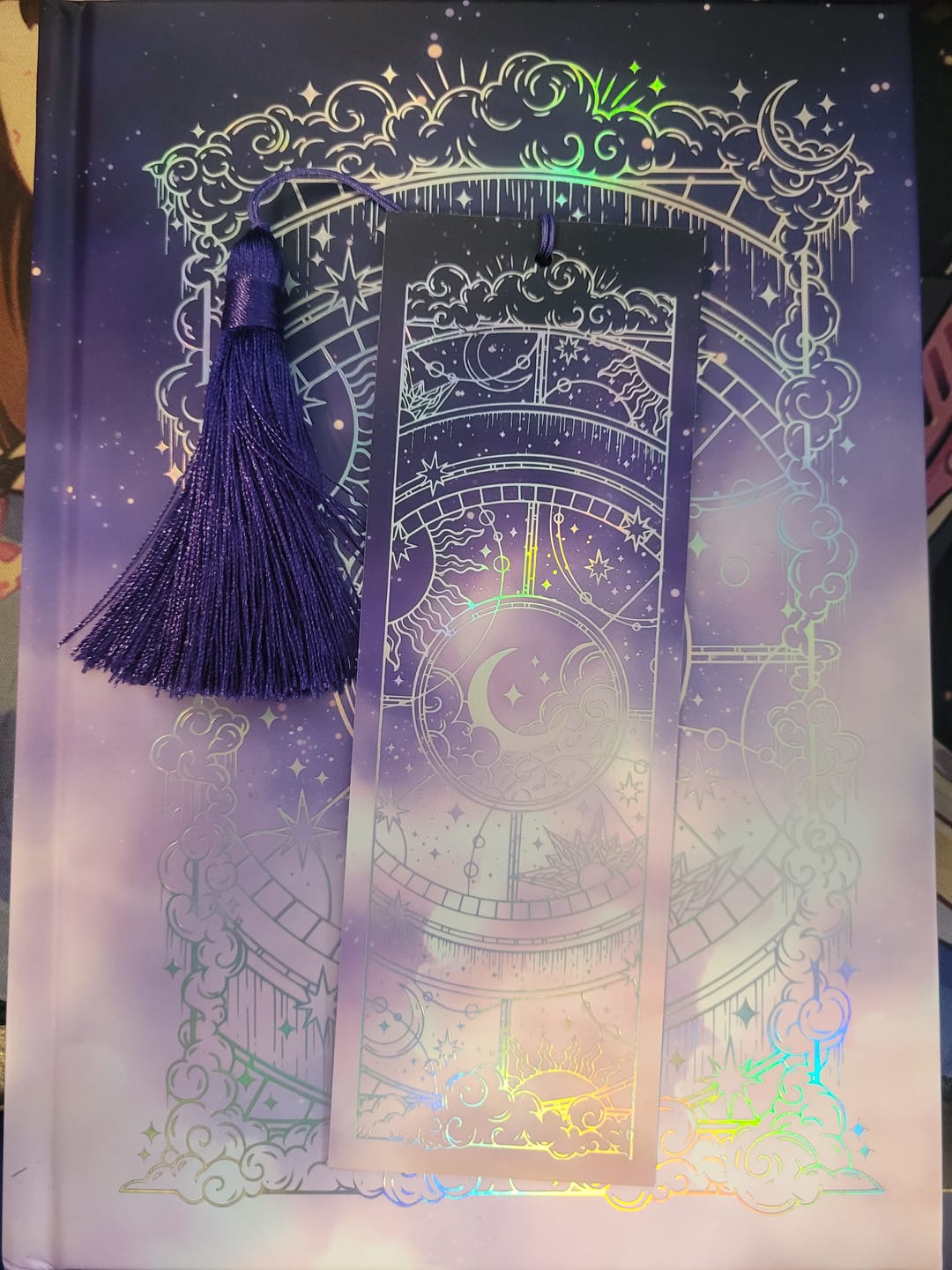 Customer photo review of Otherworldly Bookmark - Blue