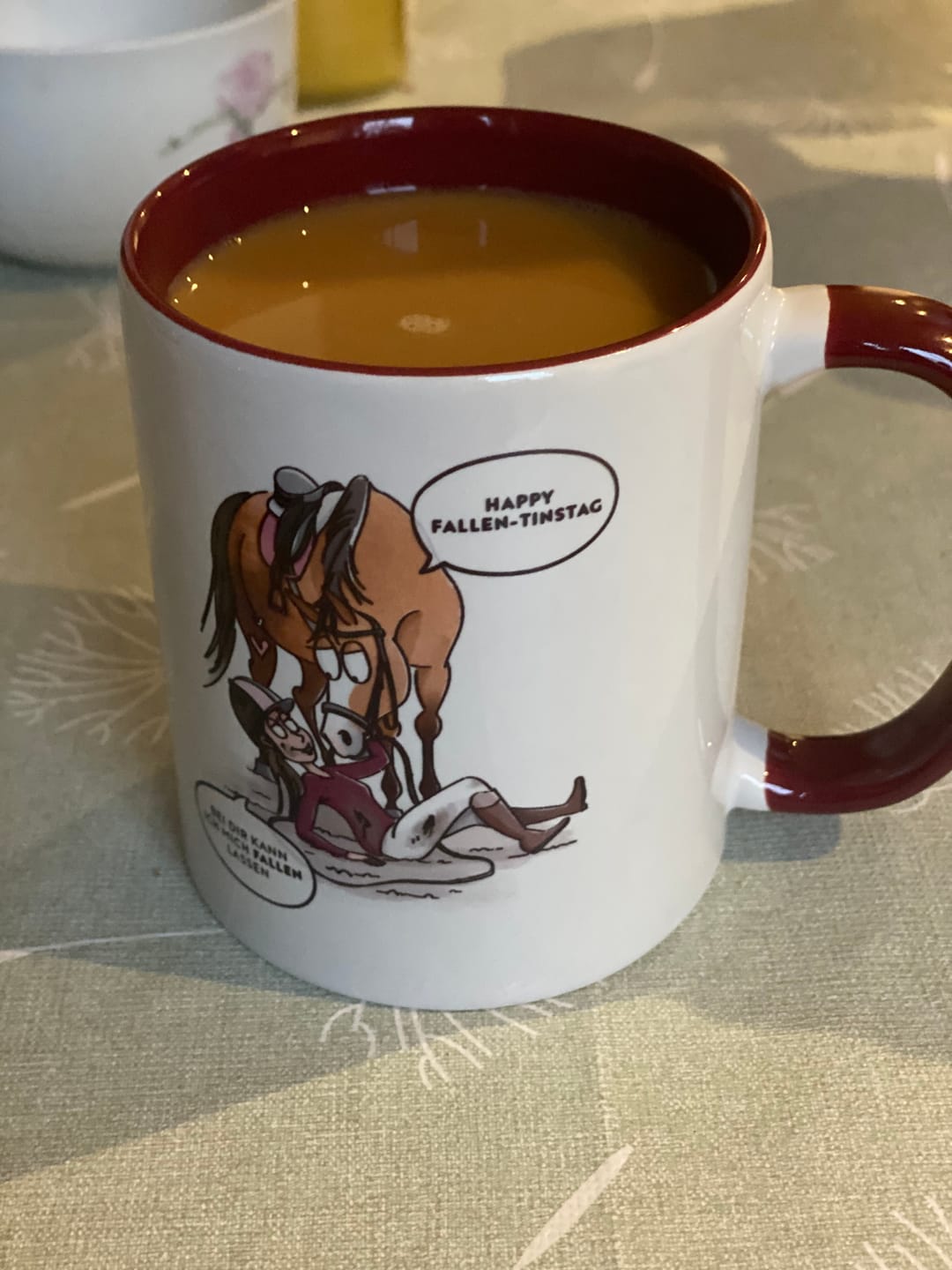 Customer photo review of Tasse "Fallen lassen"