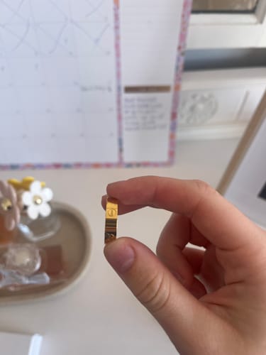 Customer photo review of Cely Ring — Gold