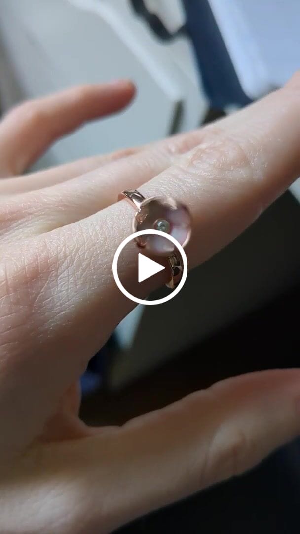 Customer video review of Bague d'Anxiété Ajustable - SAKURA