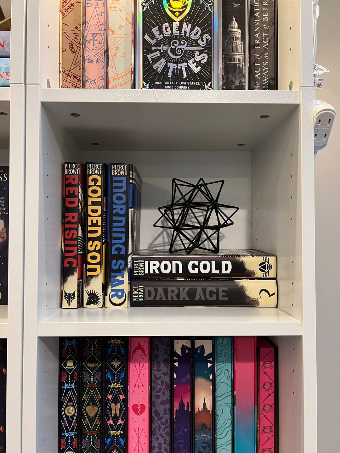 Customer photo review of Red Rising Dust Jackets