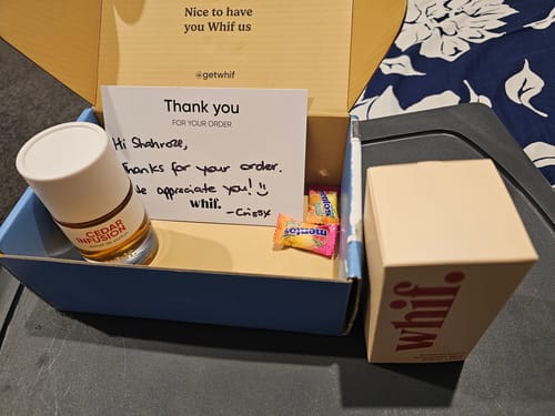 Customer photo review of Cedar Infusion