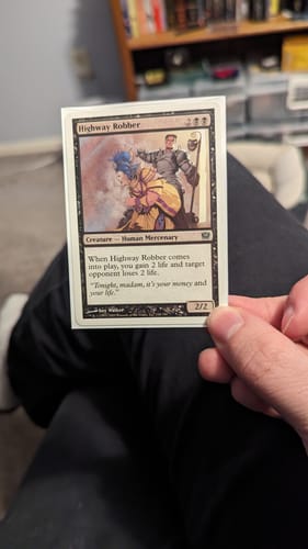Customer photo review of Custom Card Sleeves