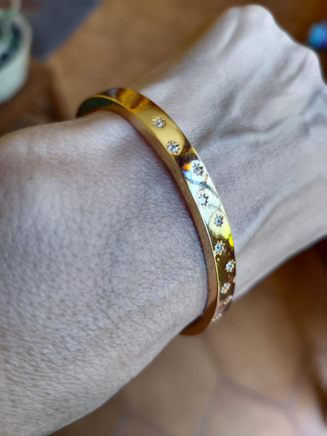 Customer photo review of PULSERA BOR ESCLAVA SHINE
