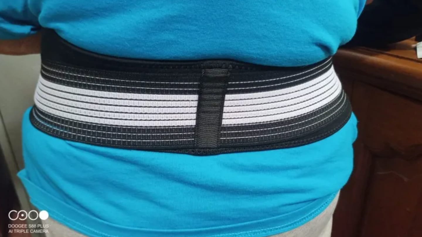 Customer photo review of Ceinture Dorsale | Soulage les maux de dos et la sciatique | Sameo