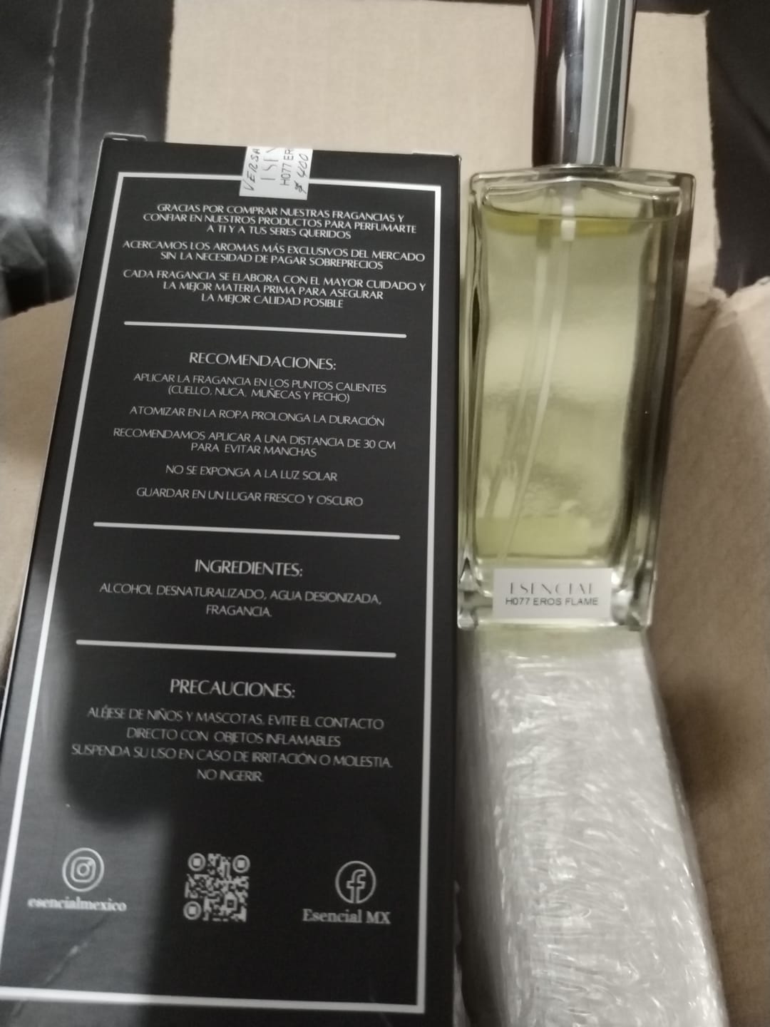 Customer photo review of H077 Inspirado en: Eros Flame - Versace