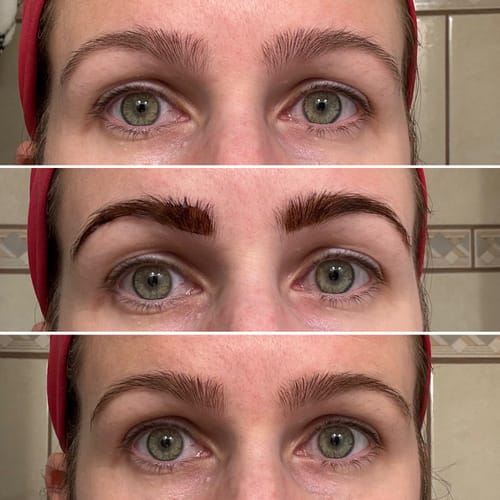 Customer photo review of Instant Tint!