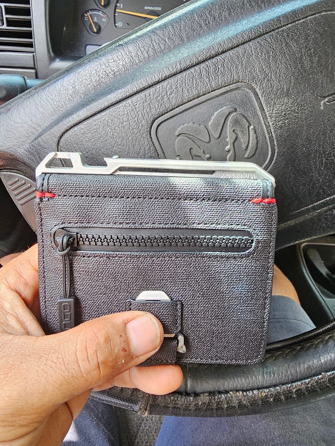 Customer photo review of POCKET CLIP XL