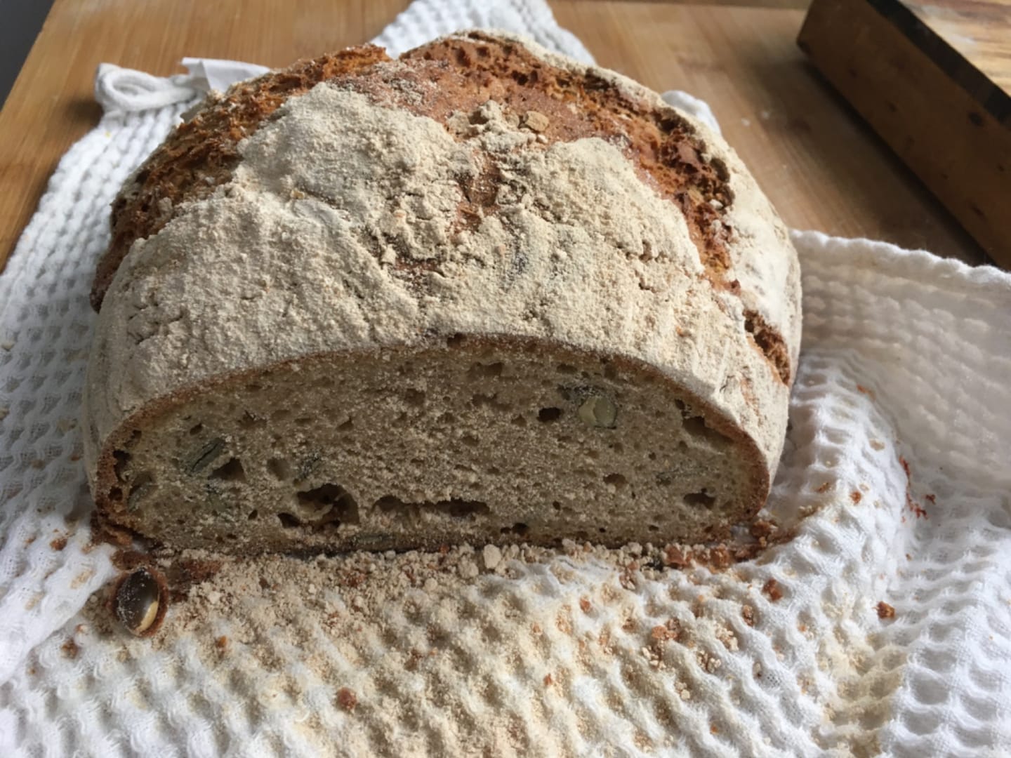 Customer photo review of BIO Backfreude Sauerteig-Kit: Anstellgut & Knusperrezepte