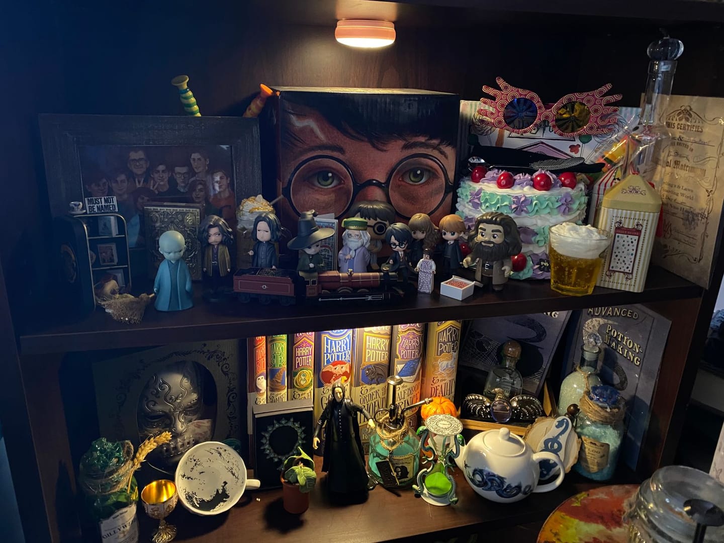 Customer photo review of Harry Potter Dust Jackets