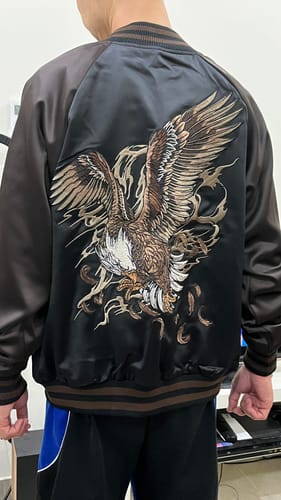 Customer photo review of Guardian Eagle Sukajan Jacket