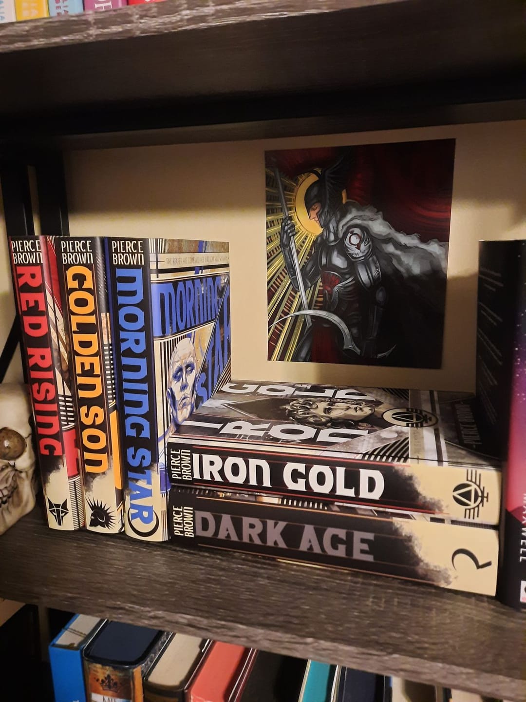 Customer photo review of Red Rising Dust Jackets