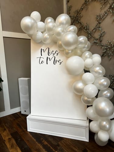 Customer photo review of On Cloud Nine Balloon Garland Kit