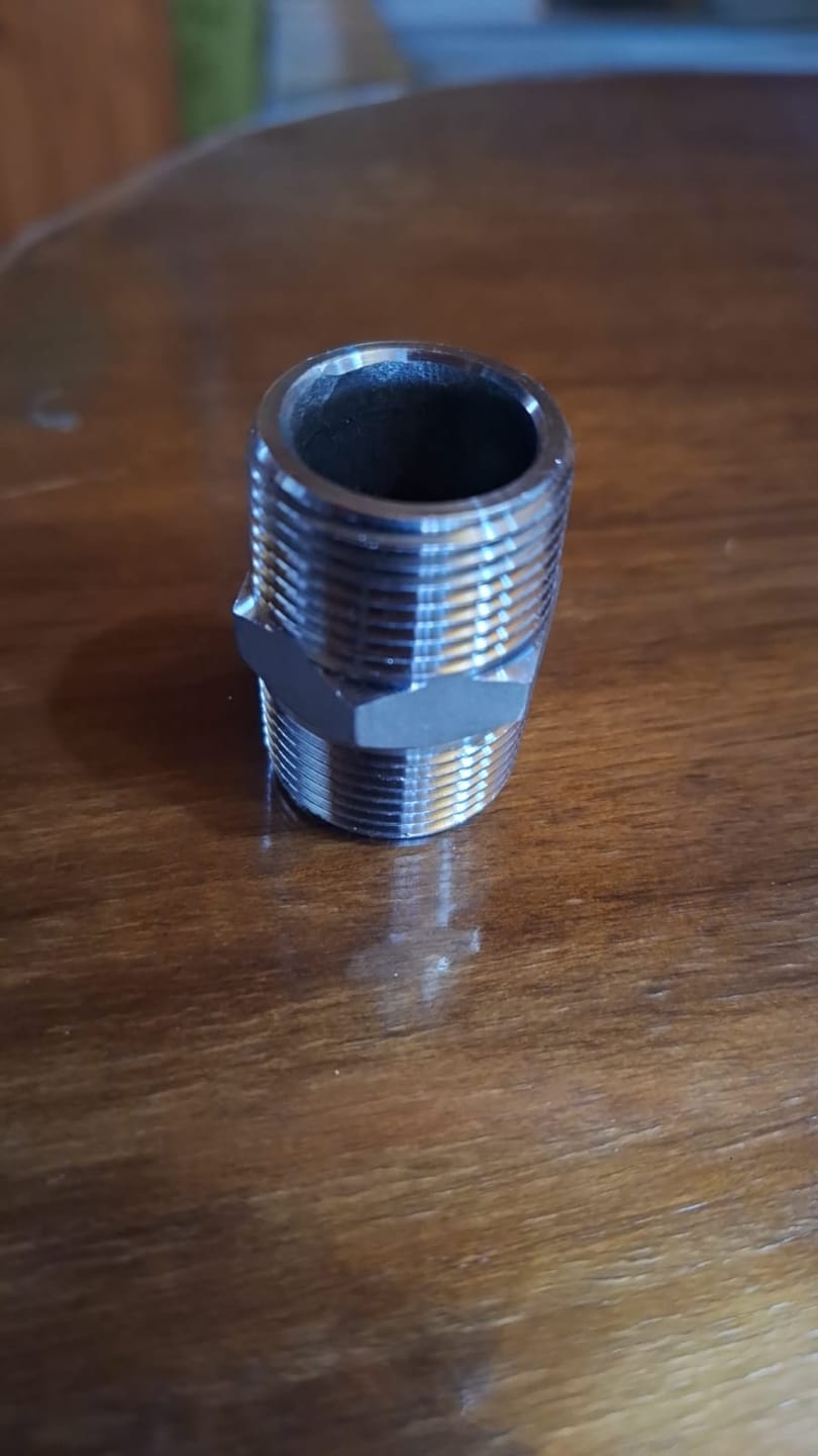 Customer photo review of Niple Tuerca Inoxidable