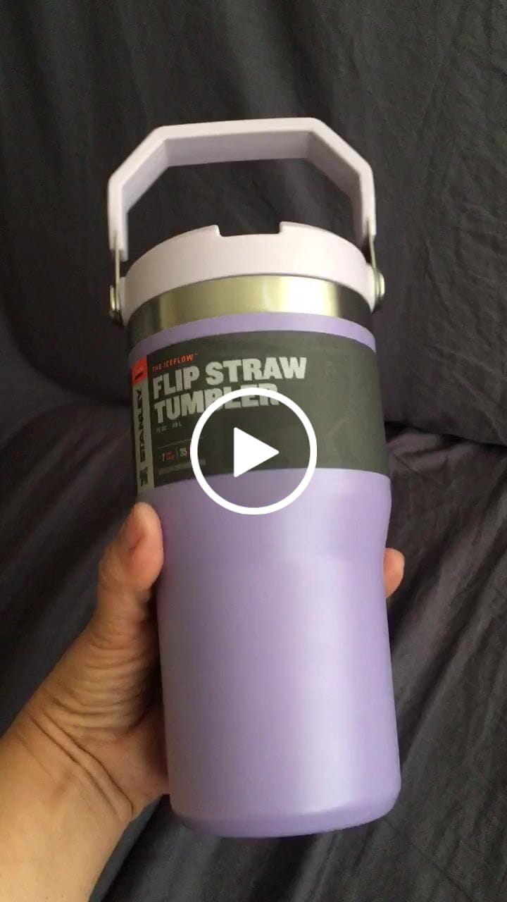 Customer video review of Stanley IceFlow™ Flip Straw