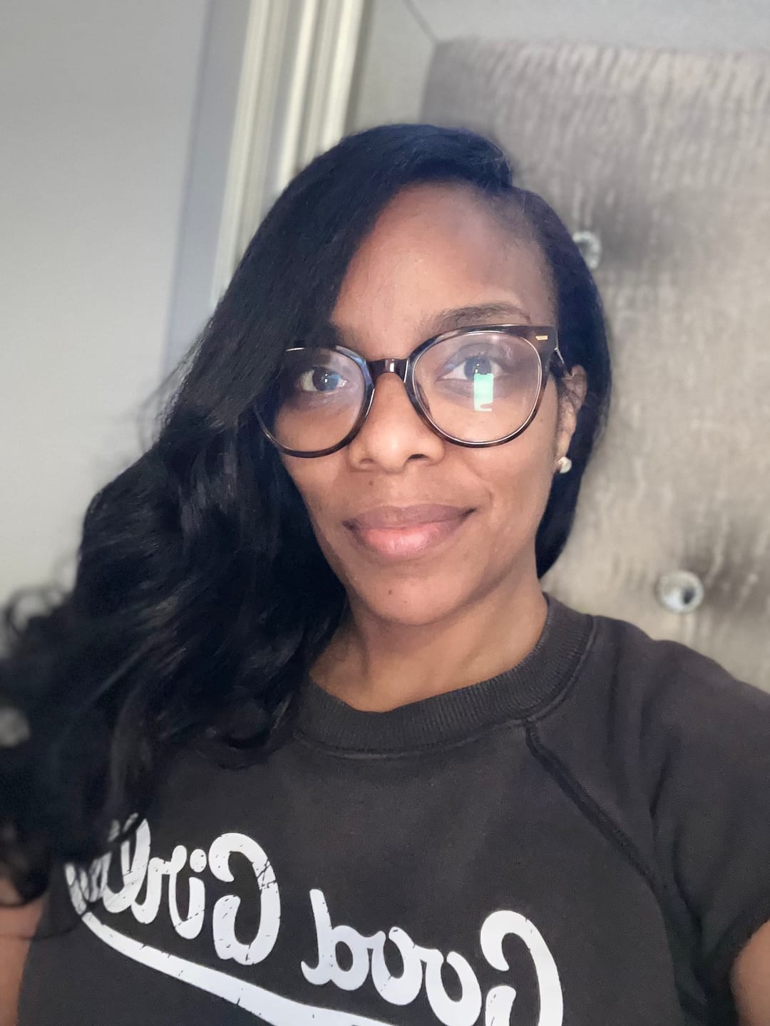 Customer photo review of Silky Straight Human Hair Bundles WB013