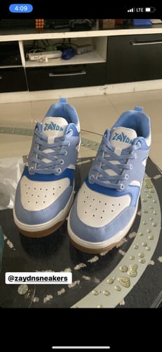 Customer photo review of LOUIS Sea Blue Men's casual sneaker
